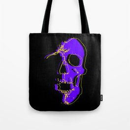 Skull - Purple Tote Bag