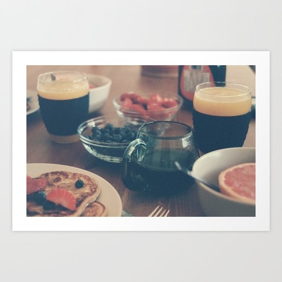 breaky Art Print