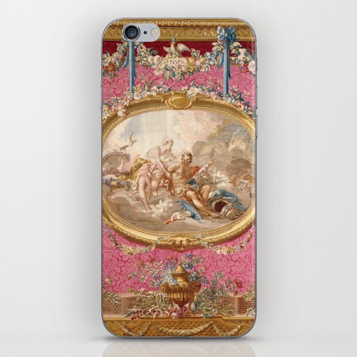 Romantic Venus French Louis XIV Tapestry by Francois Boucher iPhone Skin