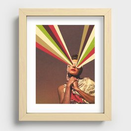 Rayguns Recessed Framed Print | Collage, Pop Art, Popart, Digital, Vintage, Pop Surrealism, Paper 