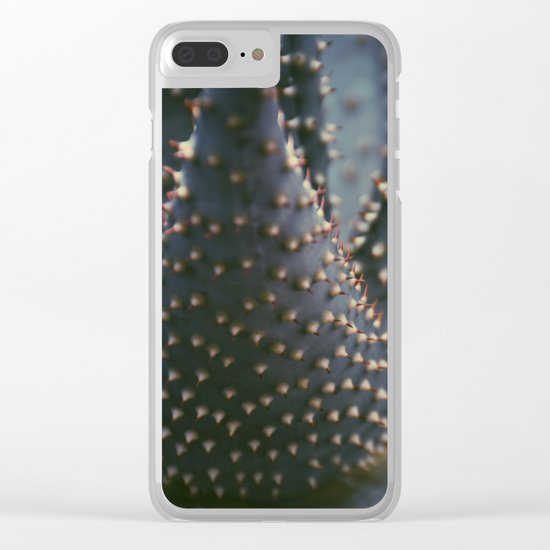 Prickly Succulent Clear iPhone Case
