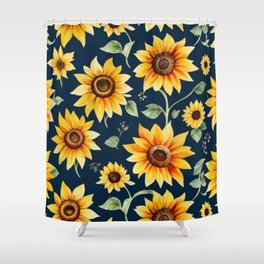 Sunflowers Shower Curtain