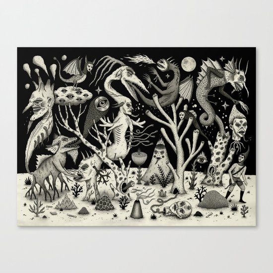 Out of the Thicket Canvas Print
