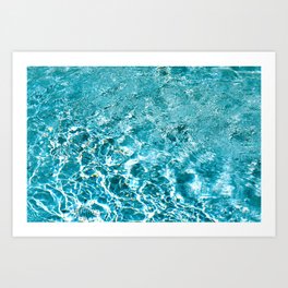 pool water Art Print