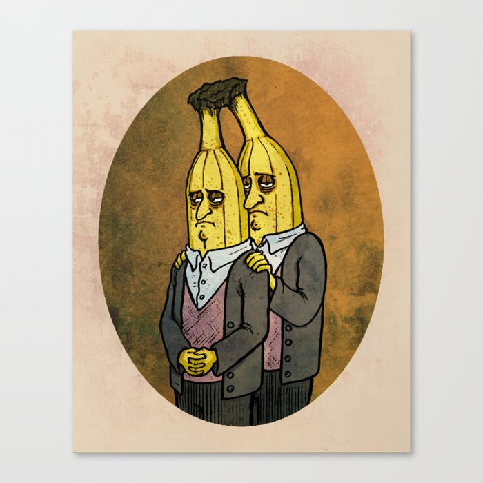 Conjoined Twins Canvas Print