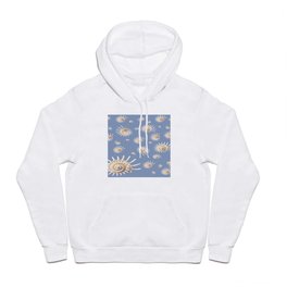 Solaris on Blue by Chrissy Wild Hoody