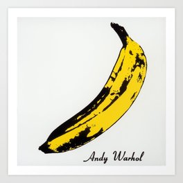 Andy Warhol's Banana Art Print