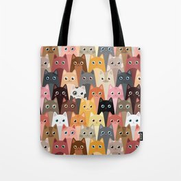 Cats Pattern Tote Bag