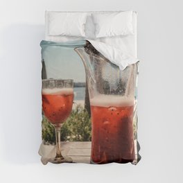 Spain Photography - Cold Refreshment On A Hot Summer Day Duvet Cover