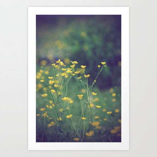 Buttercups Art Print
