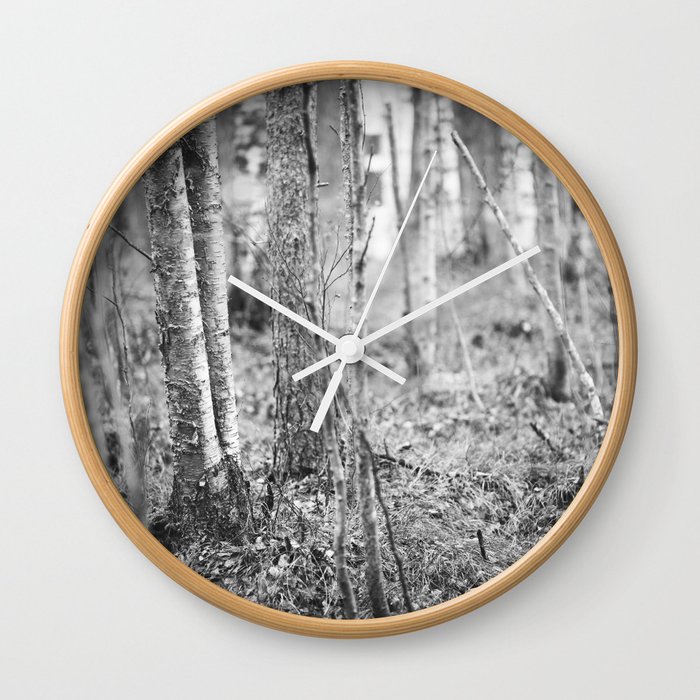 Forest Wall Clock
