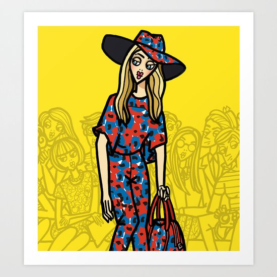 the power of 5. two Art Print