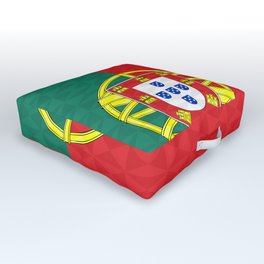 Portugal Flag Outdoor Floor Cushion