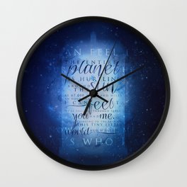 That's who I am | Doctor Who Wall Clock