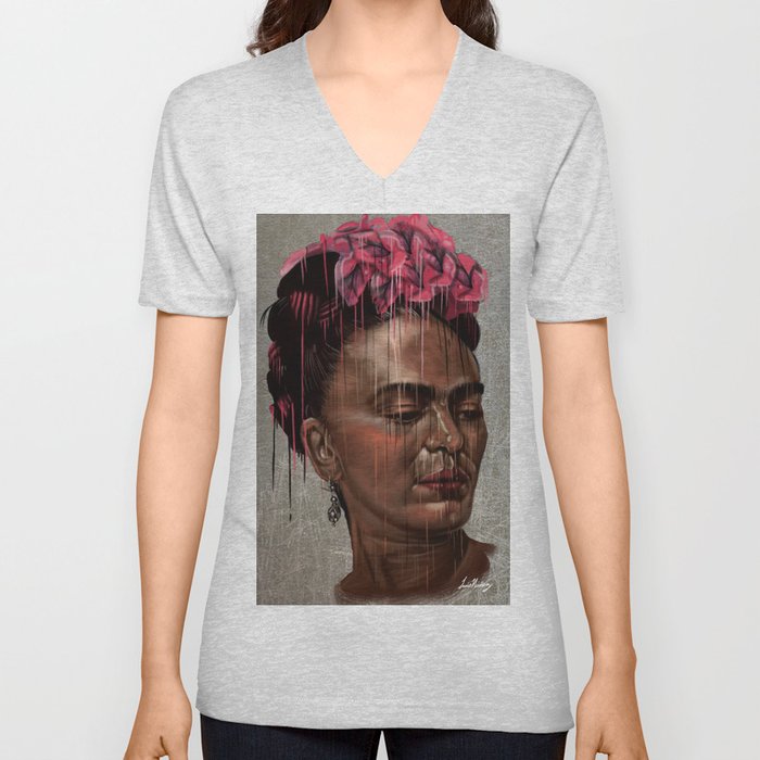 Frida V Neck T Shirt
