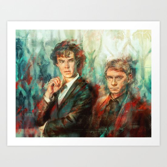 Ghosts Art Print
