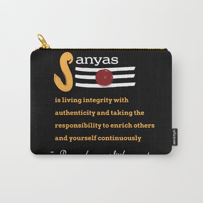 What is Sanyas? Carry-All Pouch