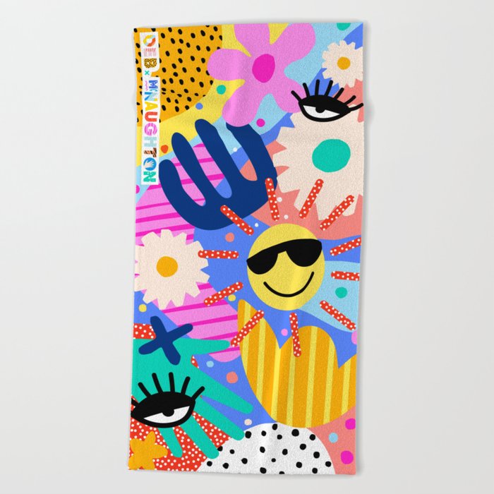 Society6 beach towels 2025