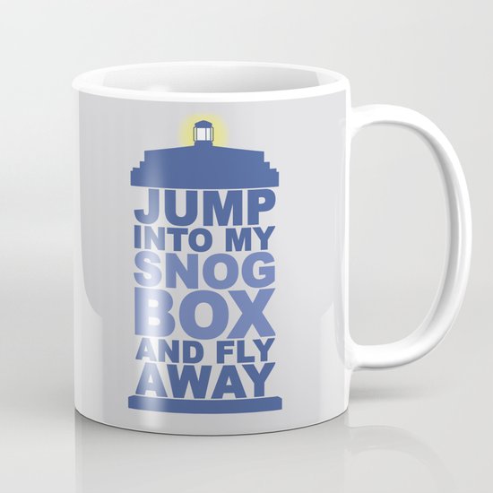 Snog Box (Tardis) Mug