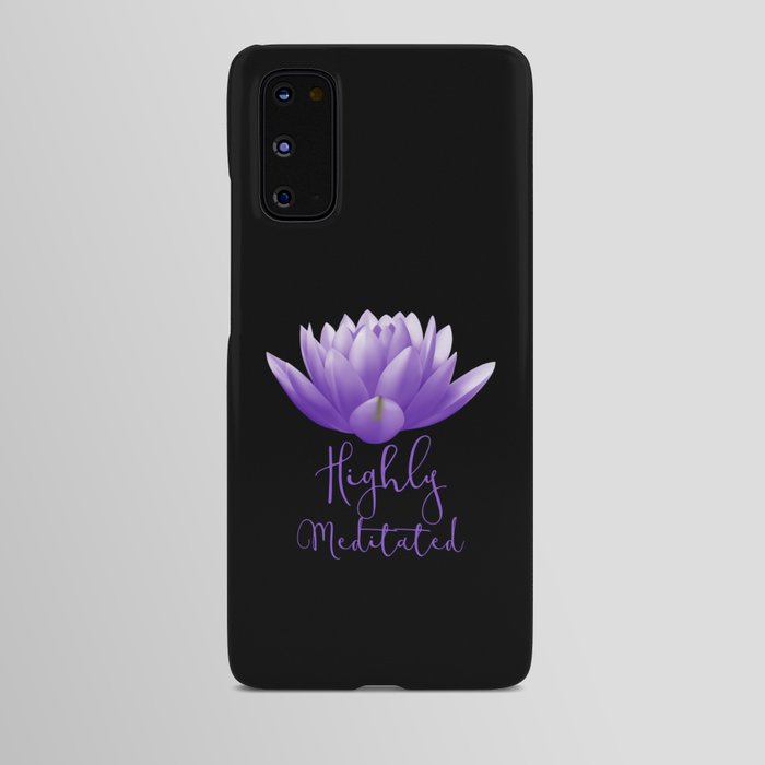 Lotus Flower Highly Meditated Relax Android Case
