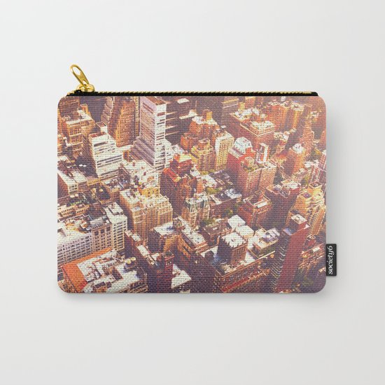 New York City Skyline Summer Carry-All Pouch