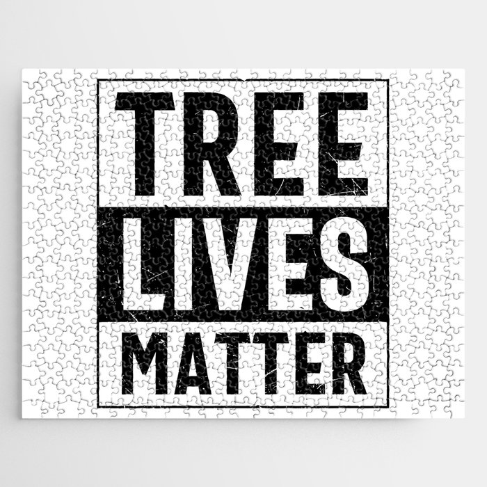 Tree Lives Matter Jigsaw Puzzle