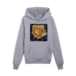 Beautiful Golden Rose Collection #3 Kids Pullover Hoodies
