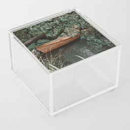 Boat in Pond Acrylic Box