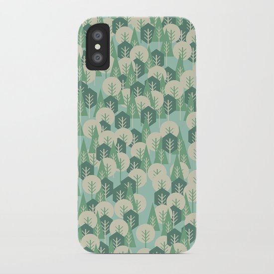 Geometric Woods iPhone Case