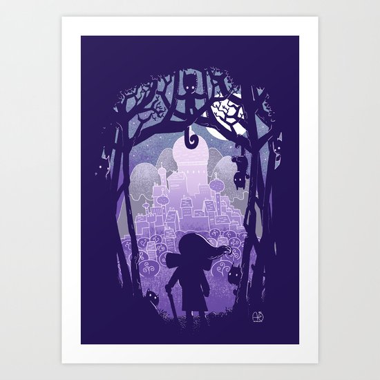 It's a long way home Art Print