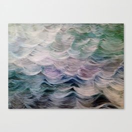 Swimming Canvas Print