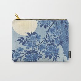 Blossoming Cherry on a Moonlit Night Carry-All Pouch