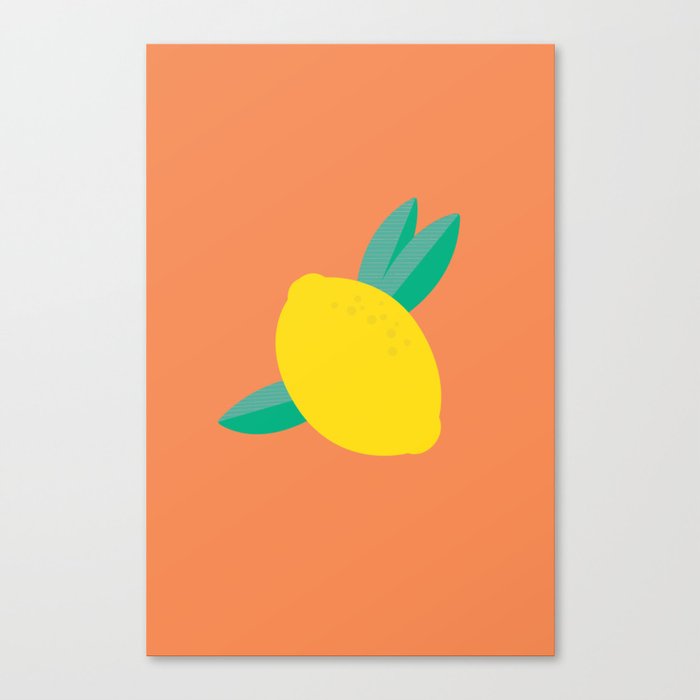 lemon Canvas Print