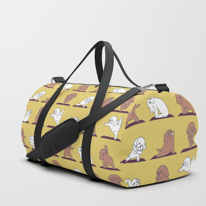 Poodle Yoga Duffle Bag