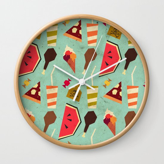Yummy! Wall Clock