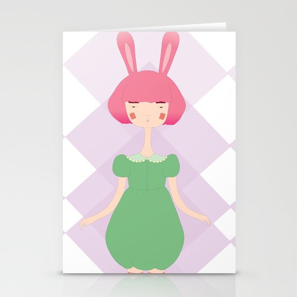 the bunny Stationery Cards