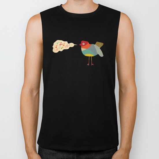 Tweet Biker Tank