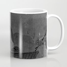Katsushika Hokusai - Daikoku, Juro, and Ebisu (Gods of Luck) Coffee Mug