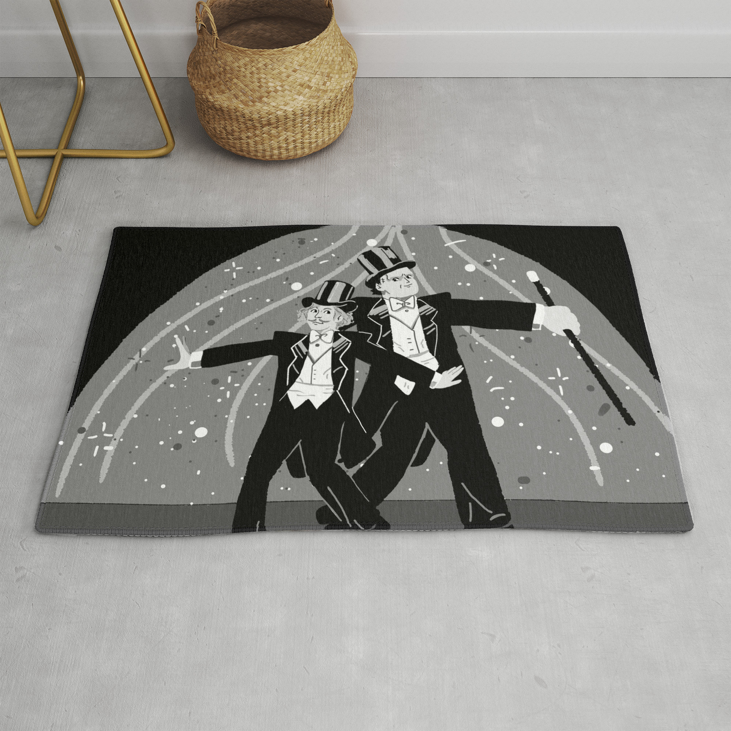 Puttin On The Ritz Rug By Katyaleshire Society6
