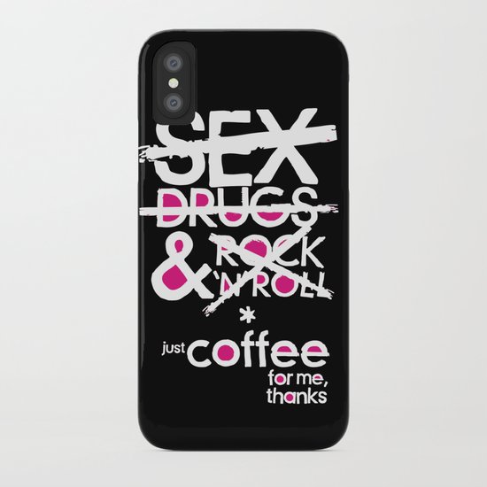 Just Coffee iPhone Case