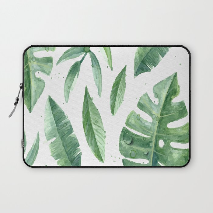Leaves of the tropics Laptop Sleeve