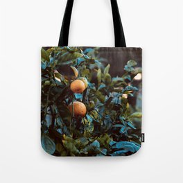 Oranges in the Courtyard Tote Bag