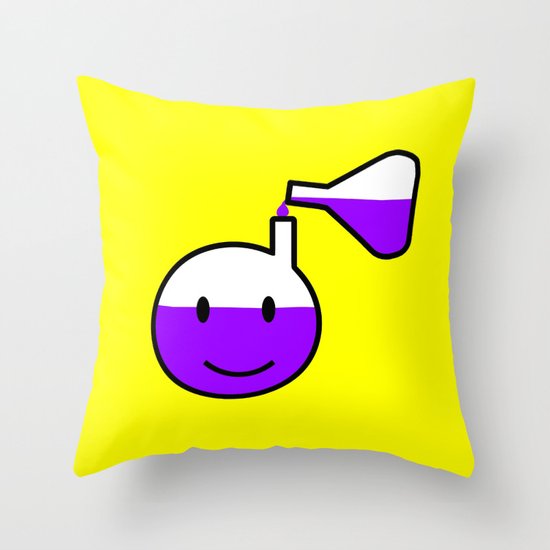 Fuel for the mind Throw Pillow
