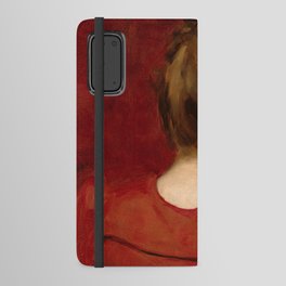 Study of Lilia by Carolus-Duran Android Wallet Case