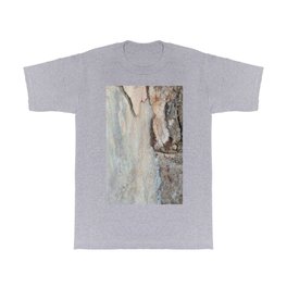 Eucalyptus tree bark and wood T Shirt