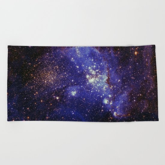 Shining stars Beach Towel