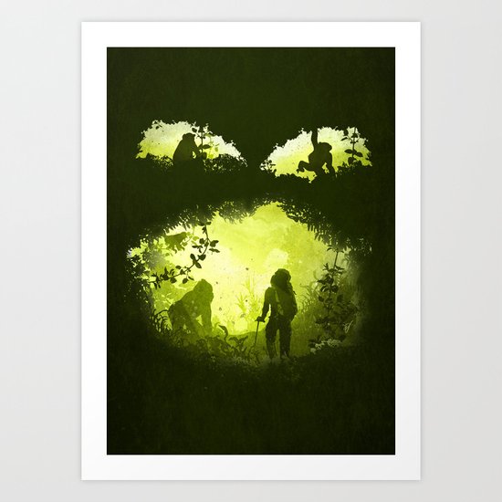 In the Heart of the Jungle Art Print