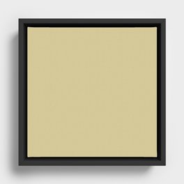 Golden Mist Framed Canvas