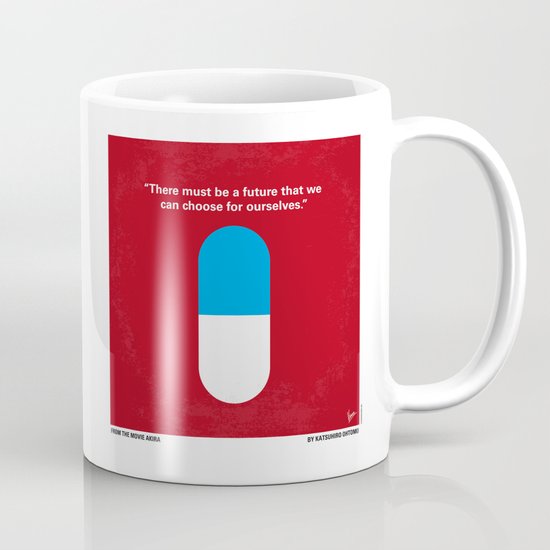 No144 My AKIRA minimal movie poster Mug