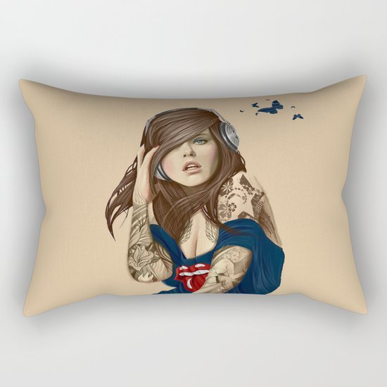 Girl Rectangular Pillow